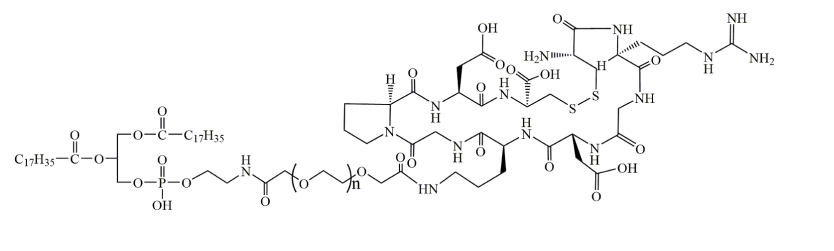 DSPE-PEG-iRGD 磷脂-聚乙二醇-靶向穿膜肽IRGD
