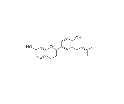 7,4'-Dihydroxy-3'-prenylflavan|cas:376361-96-5