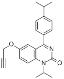 cas:478963-79-0|1-(1-甲基乙基)-4-[4-(1-甲基乙基)苯基]-6-(2-丙炔-1-氧基)-2(1H)-喹唑啉