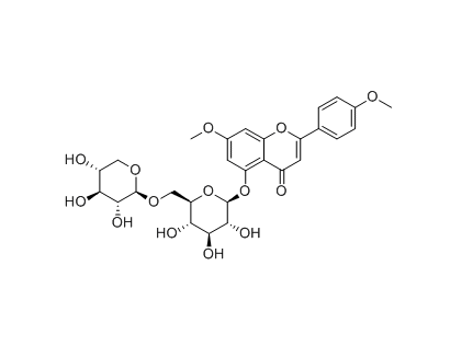 7,4&#039;-Di-O-methylapigenin 5-O-xylosylglucoside|cas: 221257-06-3
