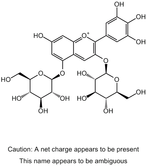 cas:47851-70-7|Delphinidin-3,5-O-diglucoside