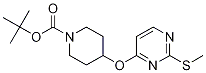 cas:1261230-22-1|4-(2-甲基硫烷基-嘧啶-4-基氧基)-哌啶-1-羧酸叔丁基酯