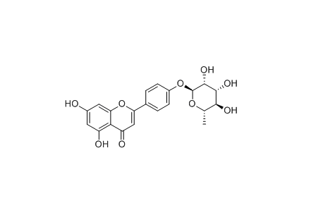 Apigenin 4&#039;-O-rhamnoside|芹菜素-4&#039;-O-鼠李糖苷|cas: 133538-77-9