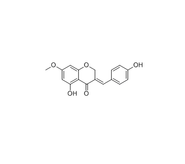 5-Hydroxy-7-methoxy-3-(4-hydroxybenzylidene)chroman-4-one|cas:259653-54-8