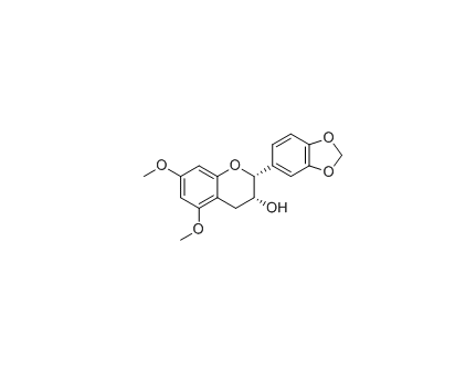 3-Hydroxy-5,7-dimethoxy-3&#039;,4&#039;-methylenedioxyflavan|cas:162602-04-2