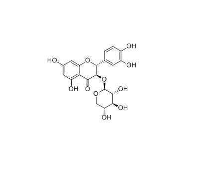 Taxifolin 3-O-xyloside|cas:40672-47-7