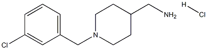 cas:1261230-69-6|[1-[(3-chlorophenyl)methyl]piperidin-4-yl]methanamine:hydrochloride