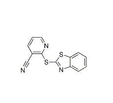 2-(1,3-benzothiazol-2-ylthio)nicotinonitrile|cas146724-14-3