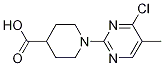 cas:1261231-19-9|1-(4-氯-5-甲基-嘧啶-2-基)-哌啶-4-羧酸