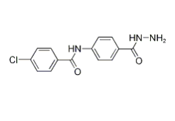 4-chloro-N-[4-(hydrazinocarbonyl)phenyl]benzamide|cas100278-52-2