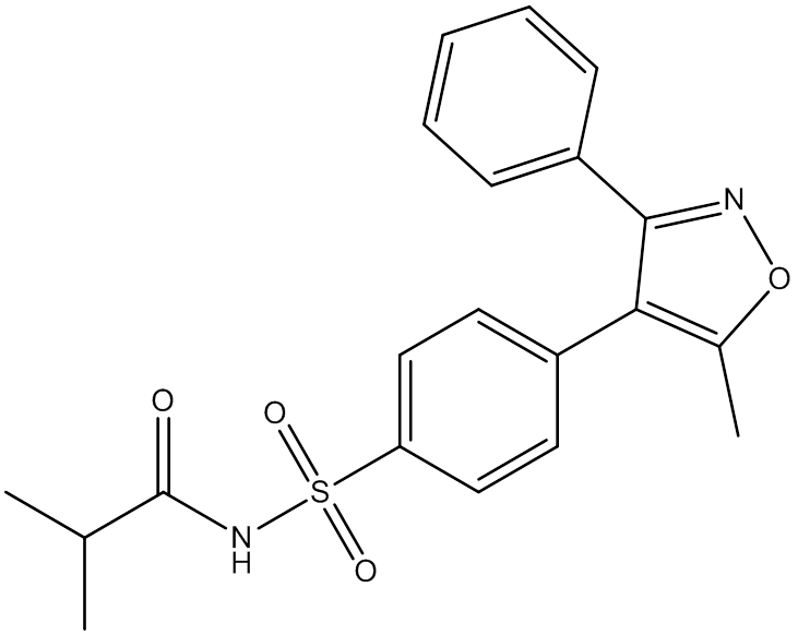 cas: 198470-82-5|N-((4-(5-Methyl-3-phenylisoxazol-4-yl)phenyl)sulfonyl)isobutyramide