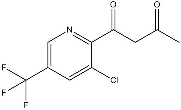 cas:866132-24-3|1-(3-Chloro-5-(trifluoromethyl)pyridin-2-yl)butane-1,3-dione