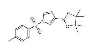 3-(4,4,5,5-Tetramethyl-1,3,2-dioxaborolan-2-yl)-1-tosyl-1H-pyrrole,CAS: 1218791-03-7