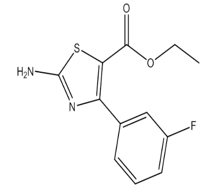 Ethyl 2-amino-4-(3-fluorophenyl)thiazole-5-carboxylate,CAS:887267-78-9