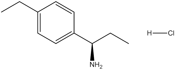 cas:1032156-97-0|(R)-1-(4-Ethylphenyl)propan-1-amine hydrochloride