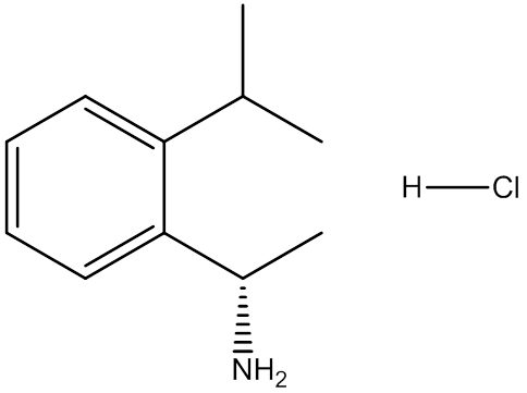 cas:1212846-67-7|(S)-1-(2-Isopropylphenyl)ethanamine hydrochloride