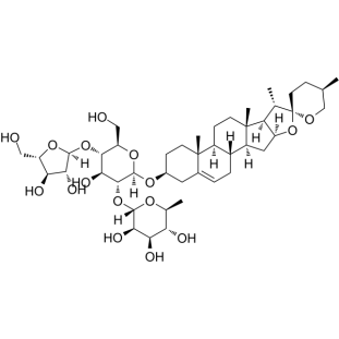 Cy3-Polyphyllin I（花菁染料Cy3、Cy5、Cy5.5、Cy7、FITC荧光标记重楼皂苷I）