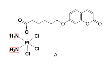 绿色荧光香豆素标记顺铂CDDP-Coumarin-荧光染料标记物