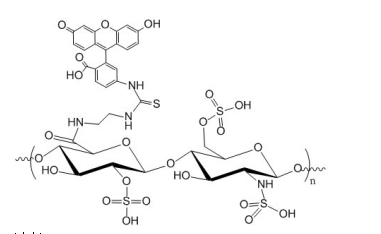 肝素-PEG2k-PBA;Heparin-PEG-pba;肝素-聚乙二醇-苯硼酸的结构式