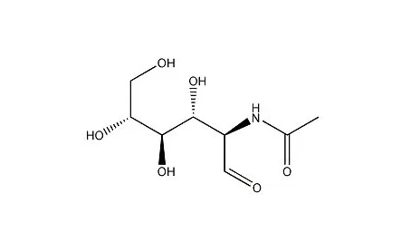 FITC标记单乙酰氨基半乳糖,N-Acetyl-D-galactosamine，化学式为C8H15NO6，分子量为221.21