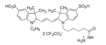花氰染料Cy3-hydrazide,Cy3-HZ,Cy3-酰肼,Cyhaiine3-HZ