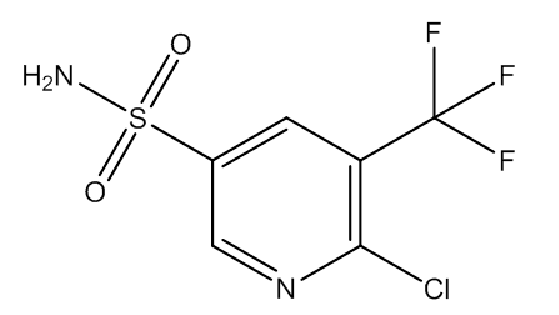 6-Chloro-5-(trifluoromethyl)pyridine-3-sulfonamide,CAS: 1228875-16-8