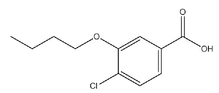 3-Butoxy-4-chlorobenzoic acid,CAS: 1280786-97-1