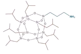 氨基化的笼型聚半倍硅氧烷 poss-nh2核磁报告