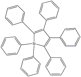 1,1,2,3,4,5-六苯基噻咯,CAS号:752-28-3 英文名称：1,1,2,3,4,5-Hexaphenylsilole