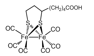 [Fe2{(μ-SC2H4)(μ-SCH)(CH2)4COOH}(CO)6]，cas106238-55-5，CO前药