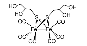 [Fe2(μ-SCH2CHOHCH2OH)2(CO)6]，cas1616349-09-7，​CO前药