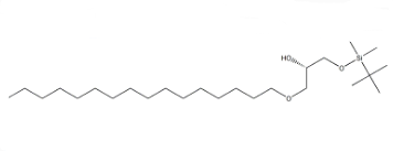 3-O-hexadecyl-1-O-(tert-butyldiphenylsilyl)-sn-glycerol/1-O-(tert-butyldimethylsilyl)-3-O-hexadecyl-sn-glycerol