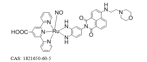 NO前药（亚硝酰钌配合物），CO前药（羰基锰配合物，羰基铁配合物）系列产品介绍