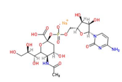 CMP-Neu5A，​cas3063-71-6 ，CMP-N-acetylneuraminic acid，唾液；胞苷 5&#039;-单磷酸酯-N-乙酰基神经氨酸
