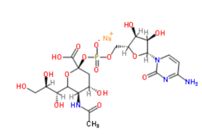 1623322466957939.png CMP-Neu5A,cas3063-71-6 ,CMP-N-acetylneuraminic acid,唾液;胞苷 5'-单磷酸酯-N-乙酰基神经氨酸