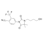 cas154992-24-2 4-[3-(4-羟基丁基)-4,4-二甲基-2,5-二氧代-1-咪唑烷基]-2-(三氟甲基)苯腈