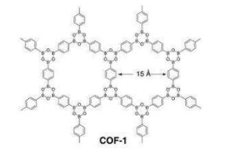 COF-1共价有机骨架材料