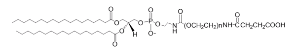 DSPE-PEG2K-COOH|二棕榈酰磷脂酰乙醇胺-聚乙二醇-羧基