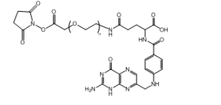 FA-PEG-NHS MW:1K 叶酸聚乙二醇活性酯