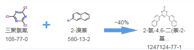 1628500589913561.png cas:1247124-77-1|2-氯-4,6-二(萘-2-基)-1,3,5-三嗪|光电中间体