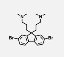 cas673474-73-2，2,7-二溴-9,9-双[3&#039;-(N,N-二甲氨基)丙基]-芴