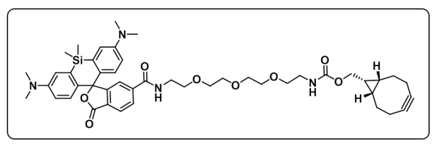 SiR-NHS ester|cas:1808181-14-7|硅基罗丹明-琥珀酰亚胺酯