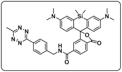 SiR-Me-tetrazine硅-罗丹明-甲基四嗪近红外荧光染料