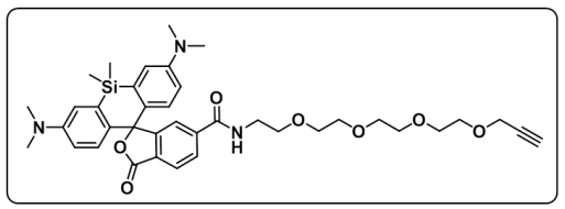 SiR-PEG4-alkyne硅基罗丹明-四聚乙二醇-炔基