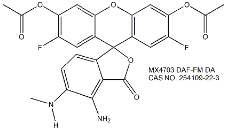 DAF-FM DA，一氧化氮（NO）荧光探针，cas254109-22-3的使用说明书