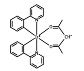 Ir(ppy)2(acac) cas337526-85-9 乙酰丙酮酸二(2-苯基吡啶)铱 绿光铱配合物