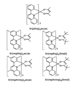 Ir配合物Ir(mphq)2(tmd) 铱配合物红色磷光材料