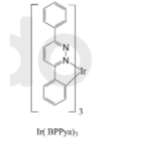 绿色磷光铱配合物Ir(BPPya)3电致化学发光稳定