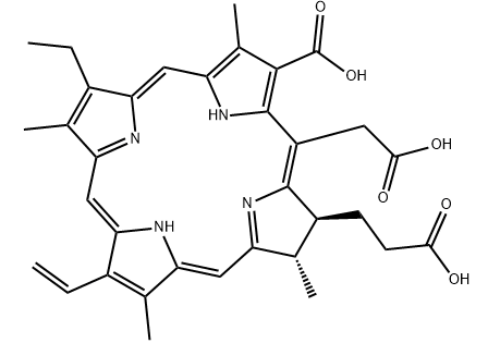 cas:19660-77-6|二氢卟吩 E6|Chlorin E6(可作为配体用于合成MOF材料)