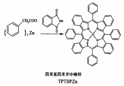 meso-四苯基四苯并卟啉锌TPTBPZn(绿色固体)